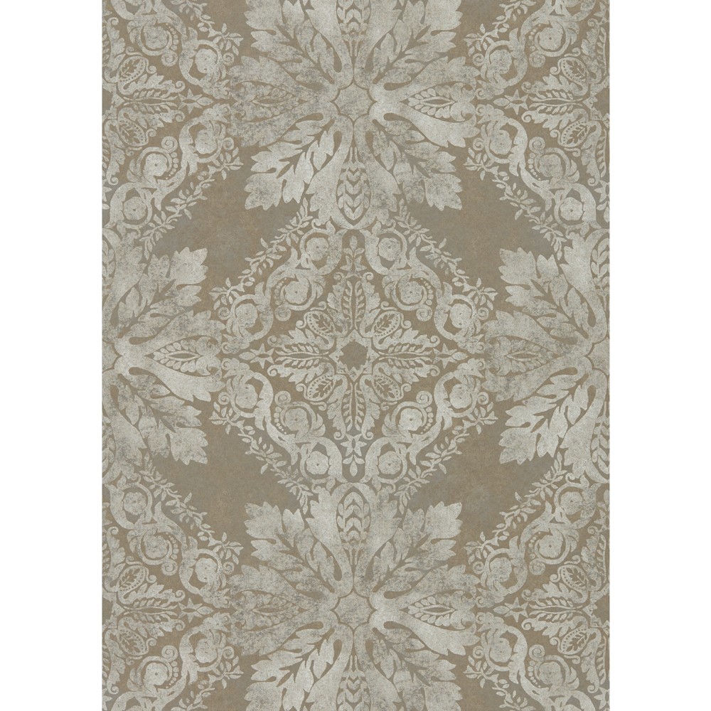 Medevi Wallpaper 312610 by Zoffany in Antique Silver